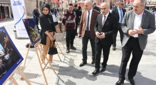 Fotoğraflarla Yenişehir sergisine yoğun ilgi