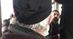 Halk otobüsünde maske tartışması