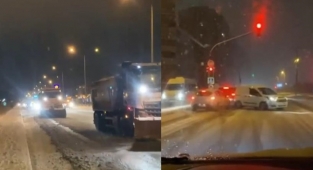 Kar yağışı kimini güldürdü, kimini üzdü
