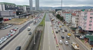Mudanya yolunda ray mesaisi başladı