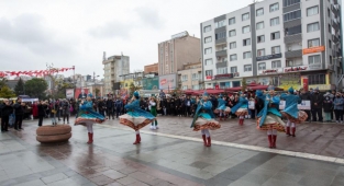 Nevruz ateşi tüm Bursa’yı ısıtıyor