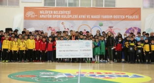 Nilüfer Belediyesi'nden amatör kulüplere destek