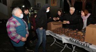 Nilüfer’de Berat Kandili bereketi