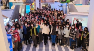 Pembe kağıt uçaklar GUHEM’de havalandı