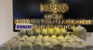 Termal dronlu uyuşturucu operasyonu'nda 63 tutuklama