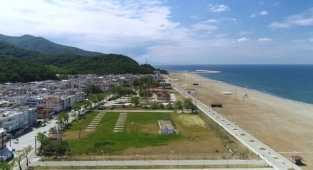 Türkiye'nin en uzun sahili çadır ve karavan kampı oluyor