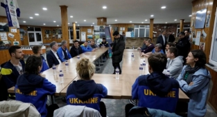 Ukraynalı milli sporcular Bursa'da misafir ediliyor