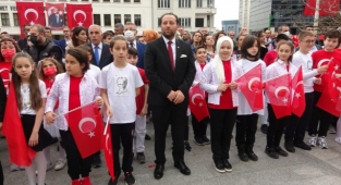 23 Nisan kutlamaları Bursa'da coşkuyla başladı