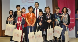 Akıl ve zeka oyunları finalinde dereceye giren öğrenciler ödül aldı