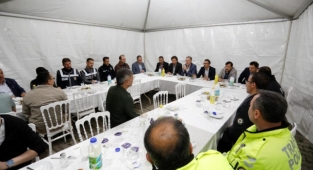 Başkan Taban polis memurlarıyla iftar açtı