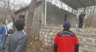 Bozağaç Yaylası içindeki bina talan edildi