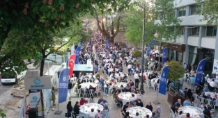 Bursa'da 10 bin kişilik tarihi iftar
