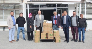 BUÜ’den Yusufeli’ne kitap bağışı