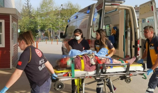 Çamaşır asarken asansör boşluğuna düştü