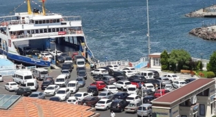 Çanakkale Boğazı'nda feribota köprü zammı