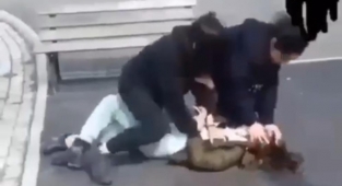 Genç kıza saldıran abla kardeş yakalandı