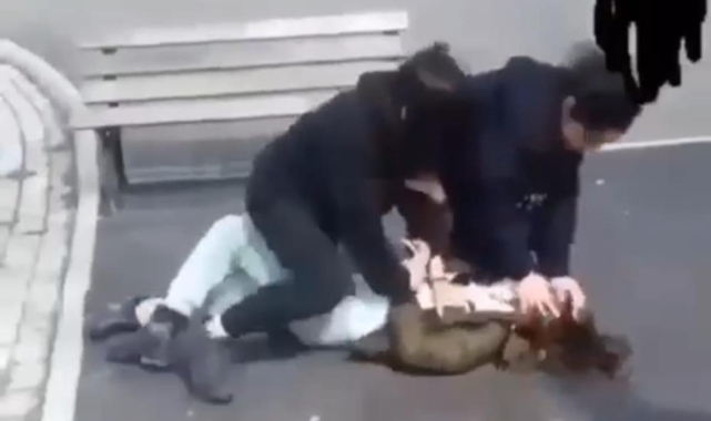 Genç kıza saldıran abla kardeş yakalandı