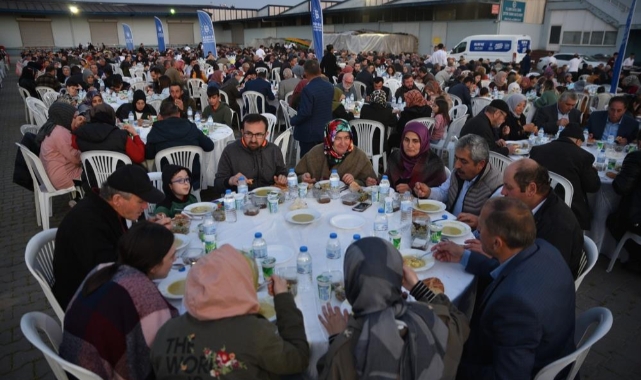 İftar sofraları İznik’te kuruldu