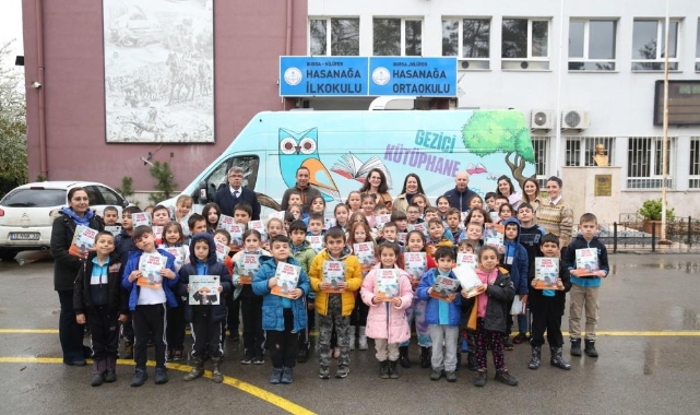 Nilüfer’de çocuklara kitap söyleşileri kırsal mahallelerde