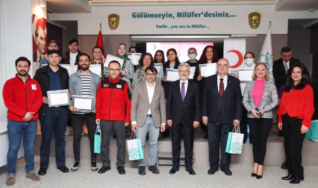 Nilüfer'de hasta bakıcılara sertifika