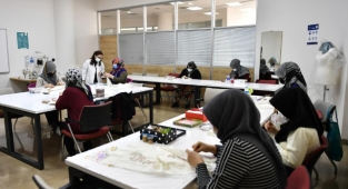 Osmangazi’den el emeği göz nuru eserler