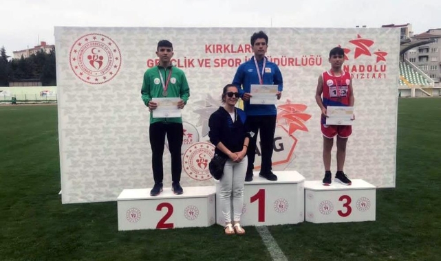 Osmangazili atletin yıldızı parladı