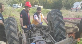 Traktörün altında kalarak hayatını kaybetti