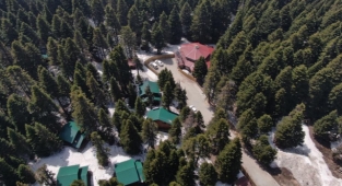 Uludağ'ın orman köşkleri bayram ve yaza hazır
