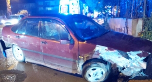 Yağmurla gelen kaza: 5 yaralı