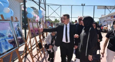 Engelli öğrencilerin yaz festivali Mustafakemalpaşa’yı gülümsetti