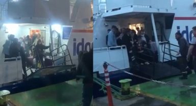 Feribotta can pazarı!