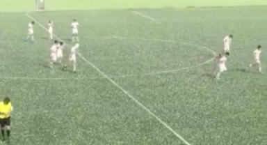 Futbolcular doluya böyle yakalandı...