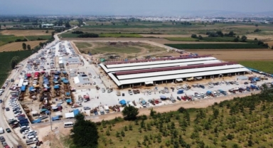 Hayvan pazarının kotra kiralamaları yapıldı