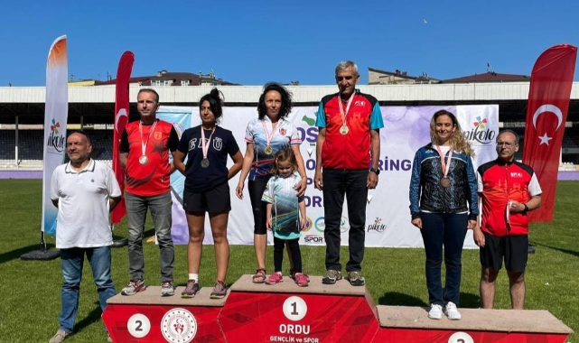 İnegöl Belediyespor oryantiringde Türkiye şampiyonu