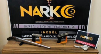 İnegöl polisinden uyuşturucu operasyonu
