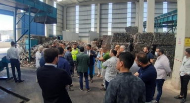 Katı atık bertaraf tesisine iş insanlarından tam not