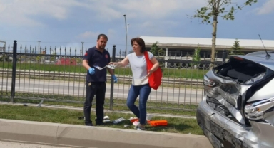 Kazada Yaralanan kadından ilginç istek