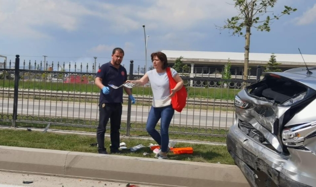 Kazada Yaralanan kadından ilginç istek
