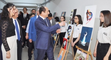 Öğrenciler dünyaca ünlü ressamları canlandırdı
