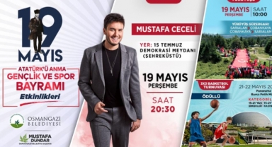 Osmangazi’de 19 Mayıs coşkusu yaşanacak