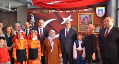 Şehit Mehmet Güngör Okulu şehit köşesi açıldı