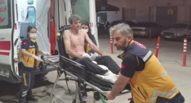 Üzerine asit dökülen işçi yaralandı