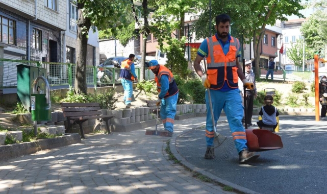 Yıldırım’ın cadde ve sokaklarında bahar temizliği