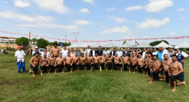 16. Yalıntaş güreşlerinde altın kemer İsmail Koç’un