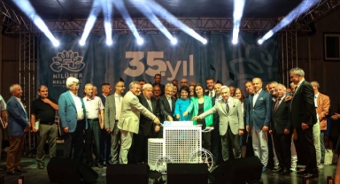 Bursa'nın Nilüfer’i 35 yaşını kutladı