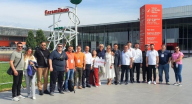 Bursalı mobilyacılar Salone del Mobile Fuarı’nı ziyaret etti