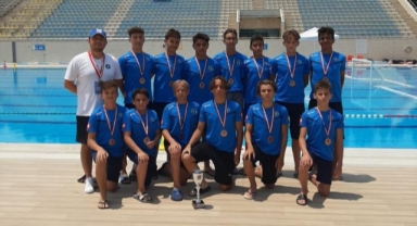 Büyükşehir Belediyespor U15 Sutopu Takımı ligi üçüncü bitirdi