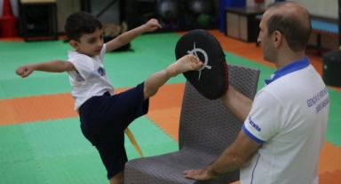 Çocuklar tatilin tadını Yaz Spor Okullarında çıkarıyor