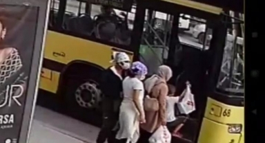Hırsızları gören büfeci vatandaşları uyararak hırsızlığı önledi