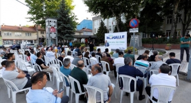 İnegöl'de mahalle buluşmaları Yeniceköy’den başladı